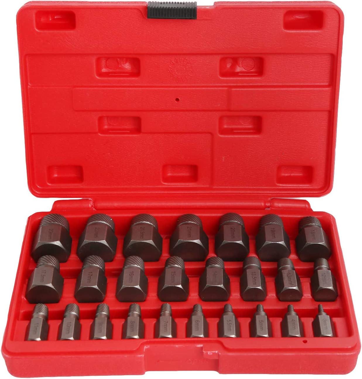 Juego De Extractor De Tornillos De 25 Pzs Cabeza Hexagonal