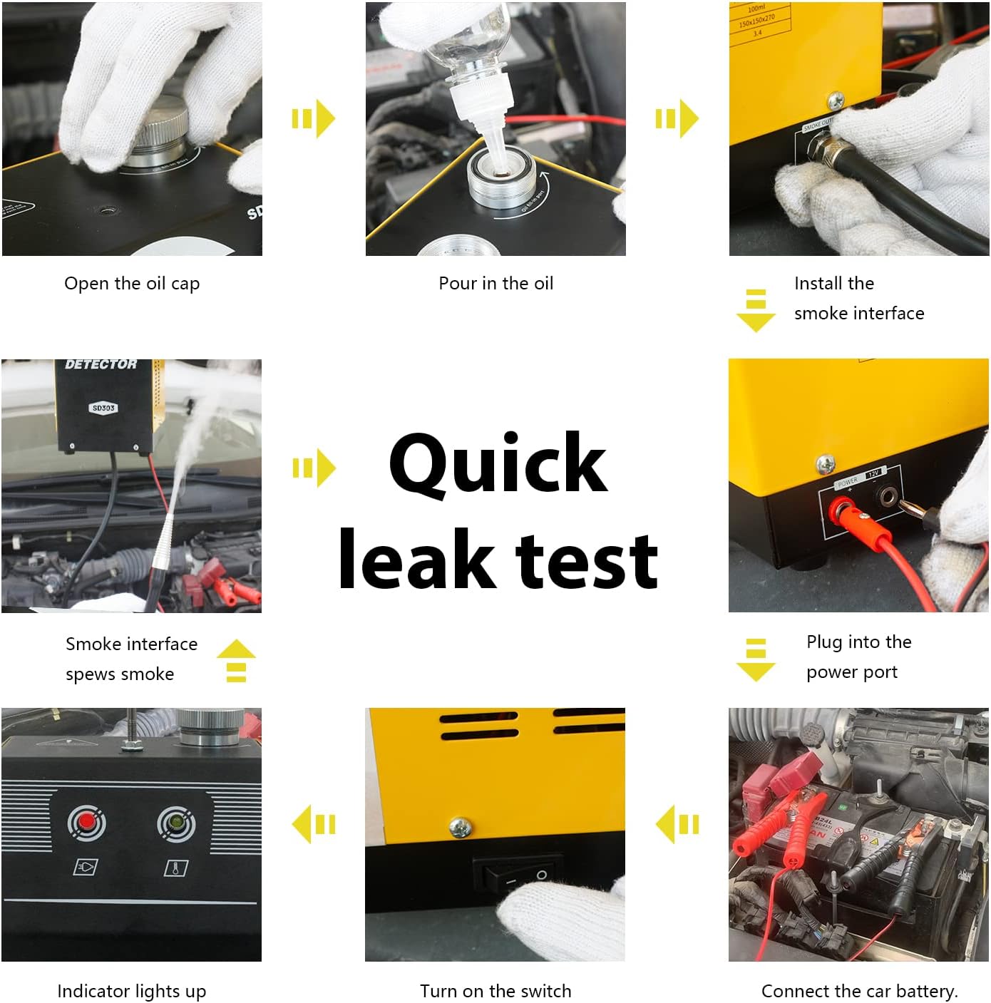 Maquina De Humo Para Detectar Fugas Automotriz