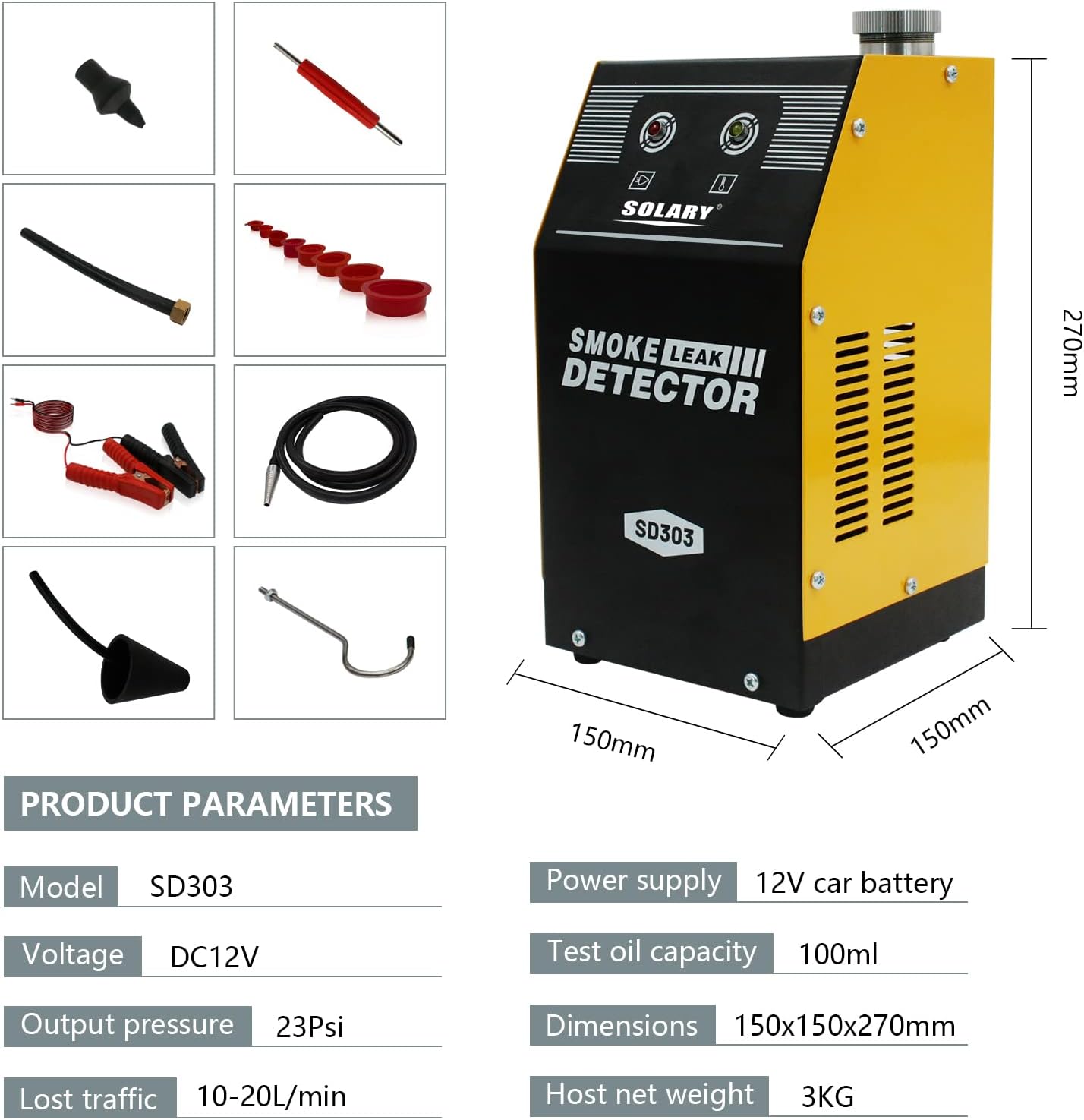 Maquina De Humo Para Detectar Fugas Automotriz