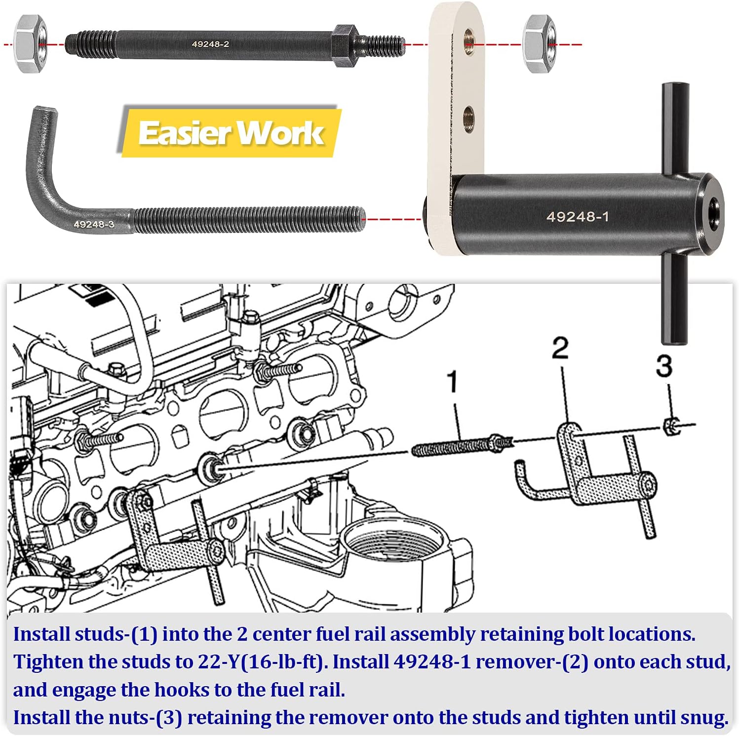 Extractor Inyectores GDI Gm 4 6 Y 8 Cilindros En-49248