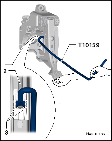 Herramienta Especial Para Pedal De Freno Booster T10159a Vw