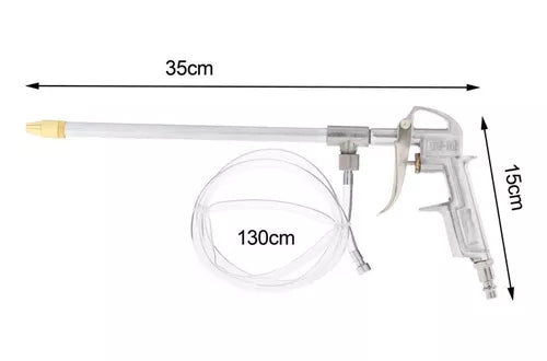 Pistola De Aire Para Lavar Motores Piezas Con Solvente