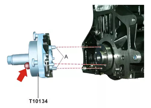 Instalador Retén De Cigüeñal Trasero De VW AUDI 4 Cil