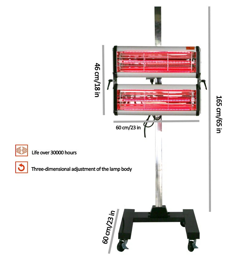 Lámpara De Secado Infrarrojo Pintura Automotriz 2 Paneles
