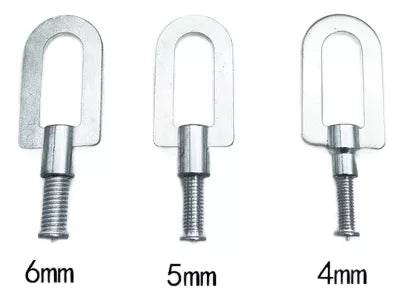 Arandelas Metal Para Clavos De Aluminio Spotter Tipo "M6" 20 Pzas