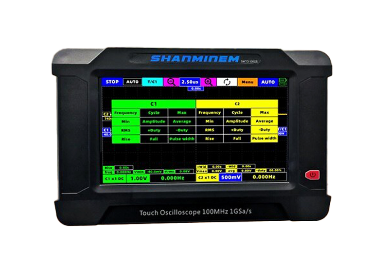 Osciloscopio Digital De 2 Canales Generador De Señal 100M/1G