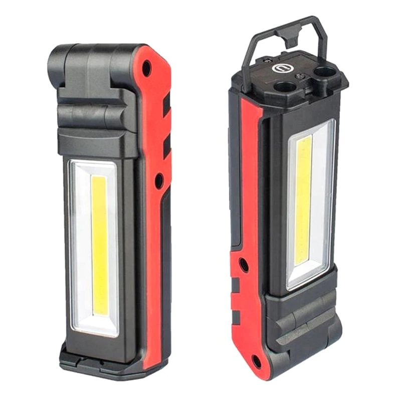 Lámpara Luz Led COB Super Brillante Base Magnética + Banco De Carga 2en1