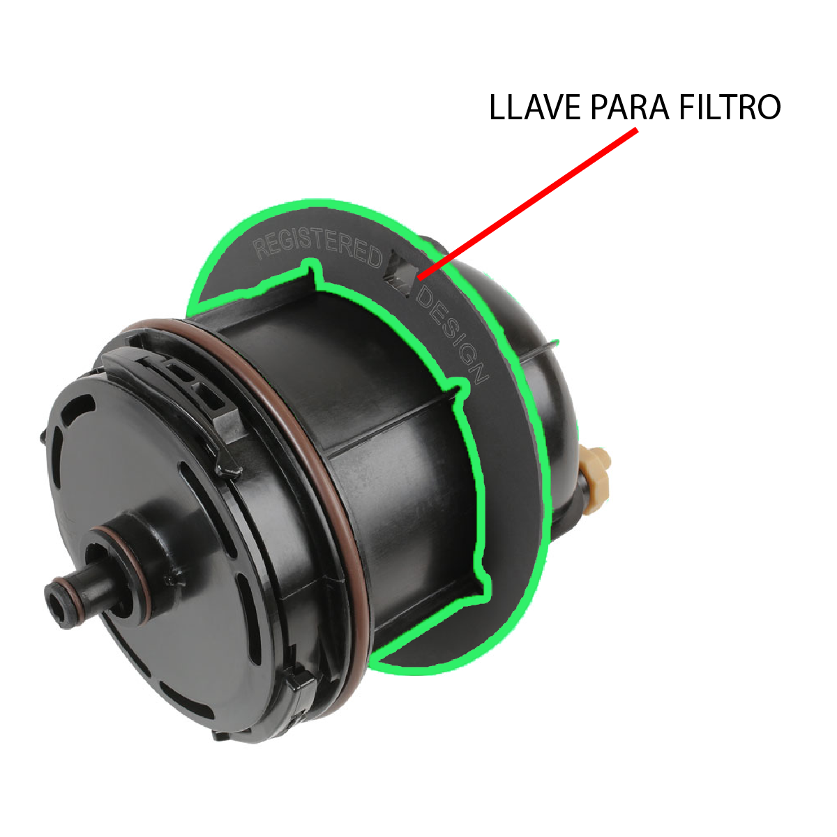 Llave Para Quitar Filtro De Diesel Ford Transit